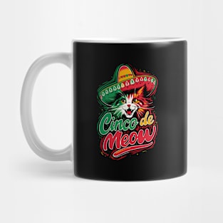 Cinco De Meow Cat Mug